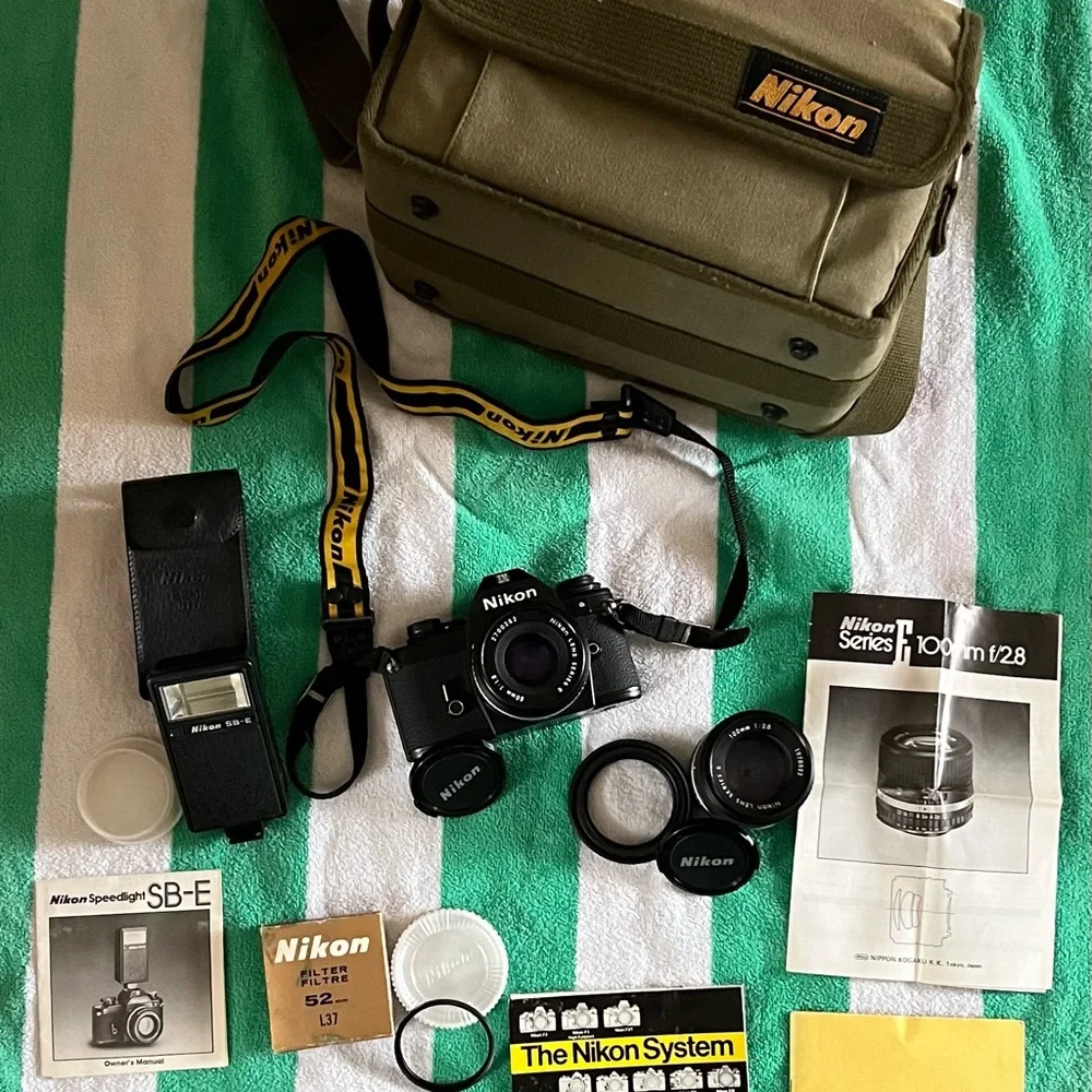 Nikon EM 35mm vintage camera